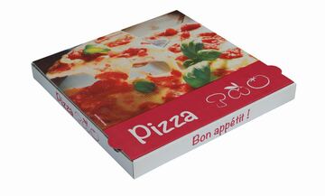 BOITE A PIZZA REGINA 33X33X3,5CM