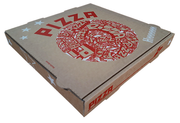 BOITE A PIZZA KRAFT 29X29X4CM